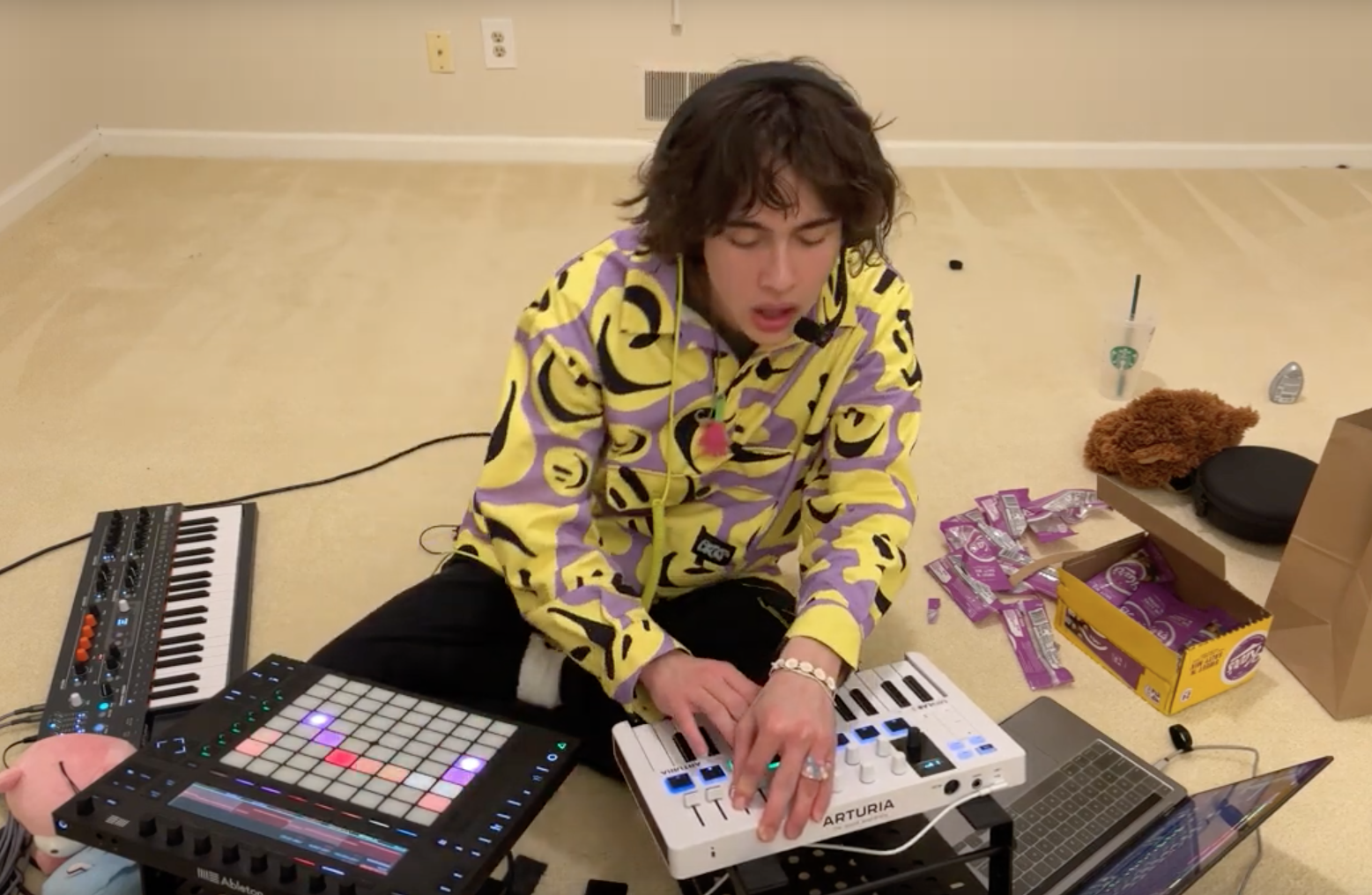 "Lost in the world" live video